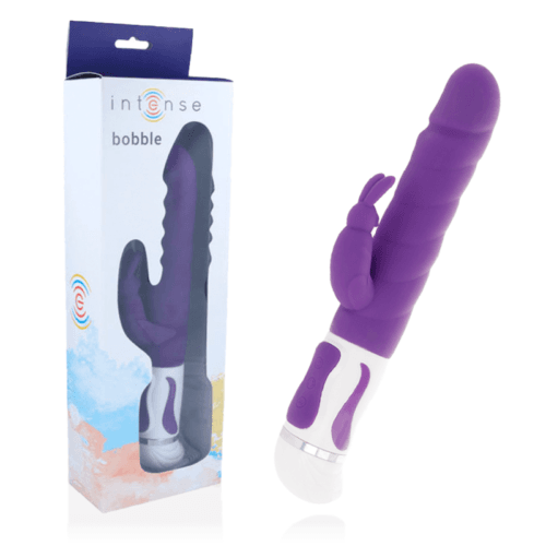 INTENSE Bobble Vibrator Rotator – Lilac Silicone Massager | Sex Toys