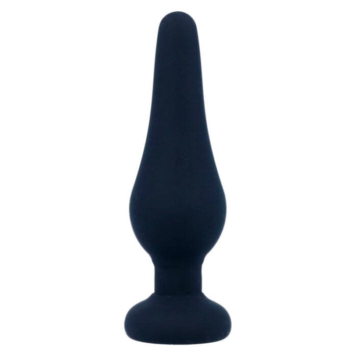 INTENSE - ANAL PLUG PIPO S BLACK SILICONE 9.8 CM - Image 2