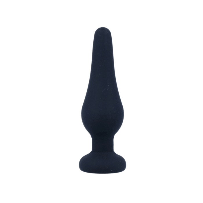 INTENSE - ANAL PLUG PIPO S BLACK SILICONE 9.8 CM - Image 3