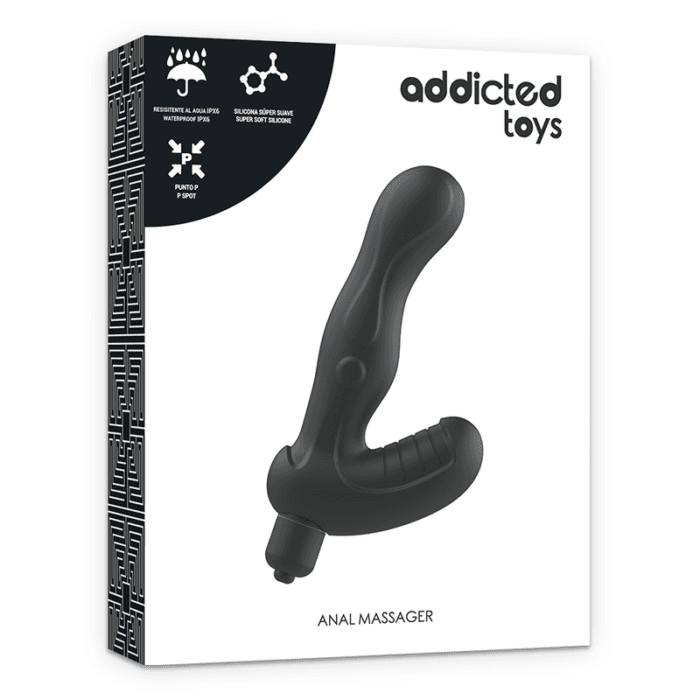 ADDICTED TOYS - P-SPOT VIBE SILICONE PROSTATE ANAL STIMULATOR - Image 2