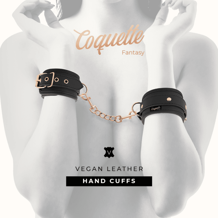 COQUETTE CHIC DESIRE - FANTASY VEGAN LEATHER HANDCUFFS - Image 7