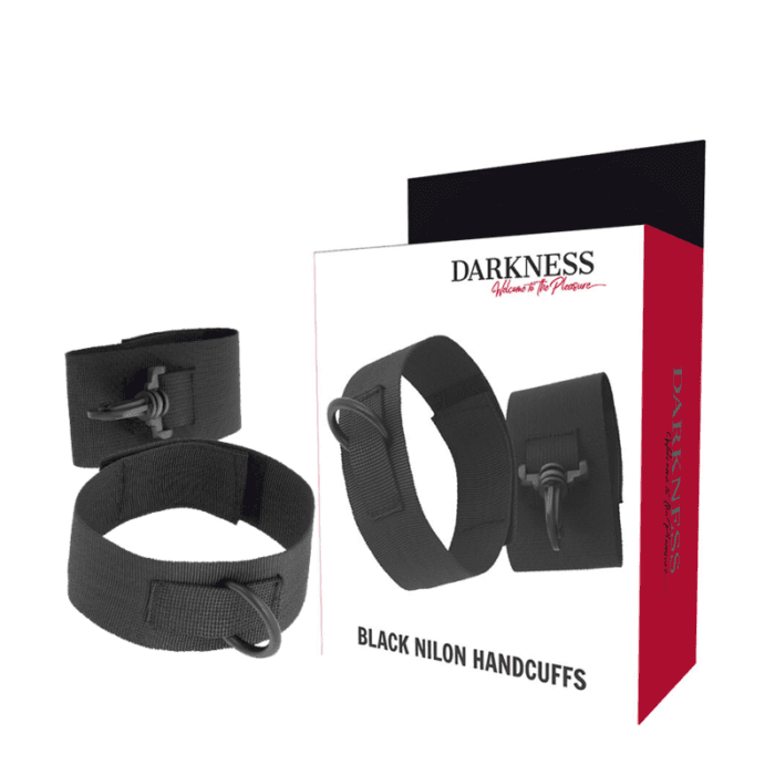 Buy Darkness Nylon Handcuffs - Comfortable Bondage Play