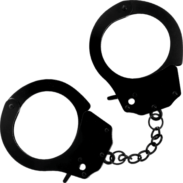 Shop Black Metal Handcuffs – Strong, Adjustable & Safe