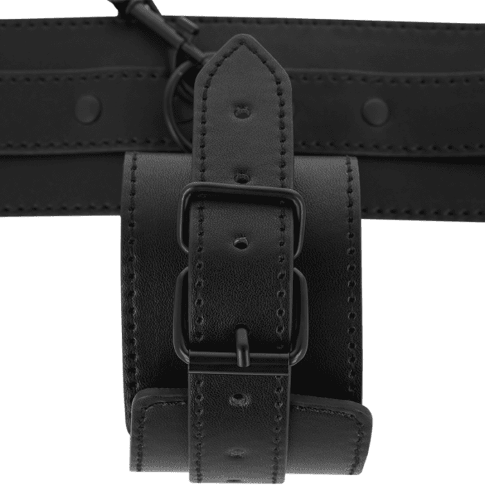 INTENSE - FETISH VEGAN LEATHER ANKLE CUFFS - Image 3