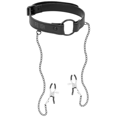 Buy Fetish Submissive Gag Ring & Nipple Clamps | Shop Now